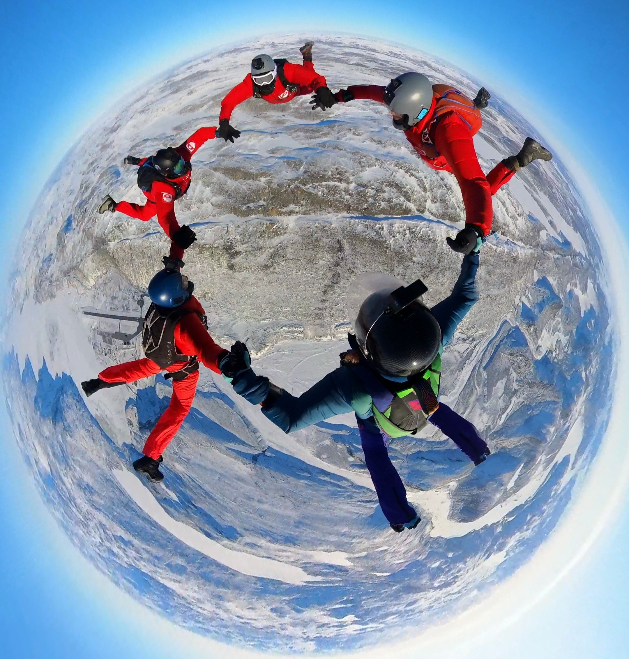 First jumps above Greenland